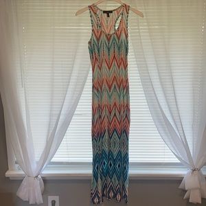 Aztec long dress